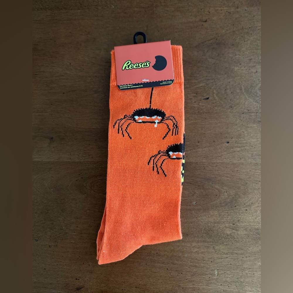 🌵3/$15 Reese’s spider scarey Halloween socks (see description)